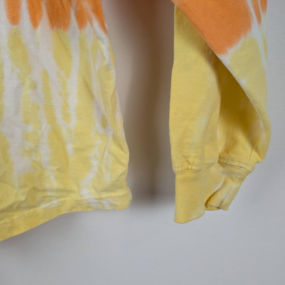 Walt Disney World Candy Corn Tie-dye Spirit Jersey Shirt Mickey Goofy - Small - Picture 11 of 11